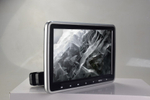 Монитор на подголовник - ERGO ER10VS с LCD монитор 10” (USB/SD/AV/HDMI/DVD) серебристый