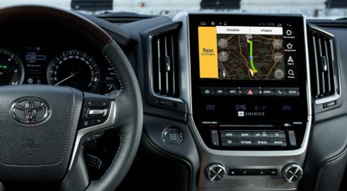 Мультимедиа блок с навигацией для Toyota Land Cruiser 200 2015-2021 с JBL и 360 - Kuberg BNR-16LCQI на Android 10, 8/128Гб, CarPlay, 4G SIM-слот