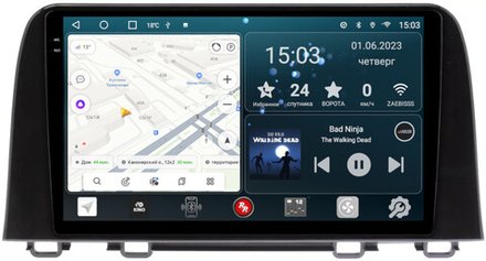 Магнитола для Honda CR-V 2017+ - RedPower 161 Android 10, QLED+2K, ТОП процессор, 6Гб+128Гб, CarPlay, SIM-слот