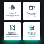 Магнитола для Toyota Crown / Crown Majesta S170 1999-2004 - Teyes CC2 PLUS монитор 10" QLED на Android 10, ТОП процессор, 4Гб+64Гб, 4G SIM-слот