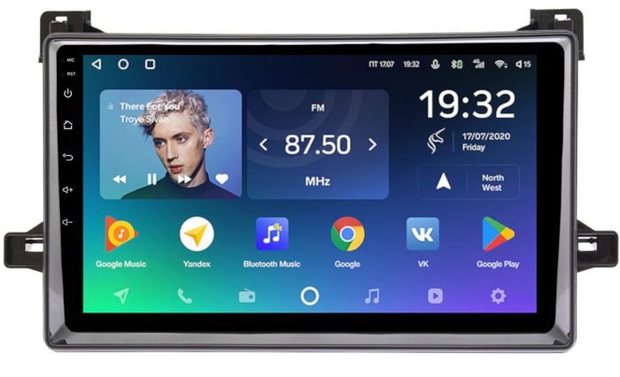 Магнитола для Toyota Prius 50, PHV 2015-2018 - Teyes CC2 PLUS Android 10, ТОП процессор, 4-64, SIM-слот