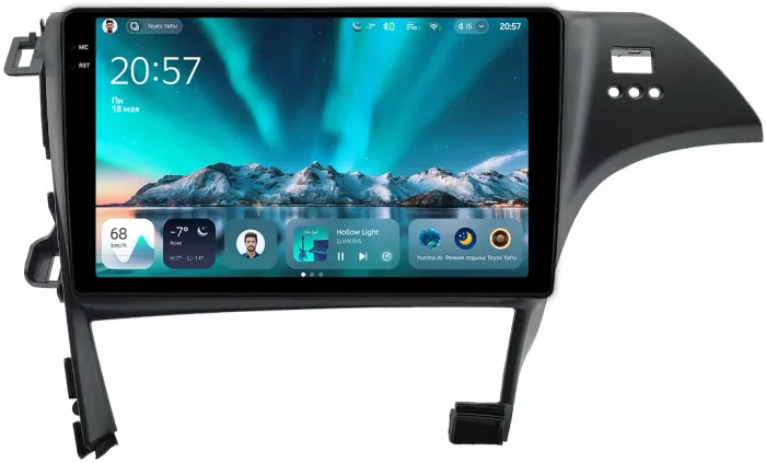 Магнитола для Toyota Prius 30 2009-2015 (правый руль) - Teyes CC4 монитор 10.36" 2K QLED на Android 14, Snapdragon 680, DSP, CarPlay, 4G SIM-слот