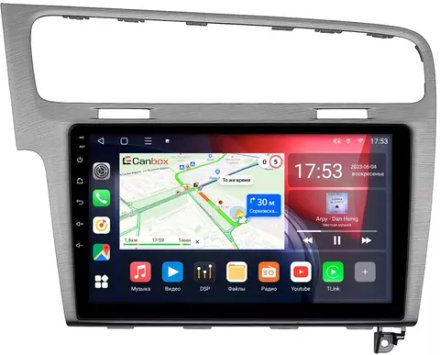 Магнитола для Volkswagen Golf 7 2012-2020 - Canbox 10-048 Android 10, 8-ядер, SIM-слот