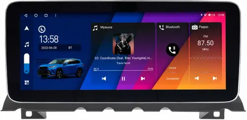 Магнитола для BMW 7-серия (F01/F02) 2009-2015 - Canbox H-Line 2015 монитор 12.3" QLED в стиле MERCEDES на Android 10, ТОП-процессор, CarPlay, 4G SIM-слот