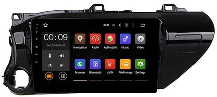 Магнитола для Toyota Hilux 8 2015-2023+ - Airok RX-1119 Android 13, ТОП процессор, 8/128, SIM-слот