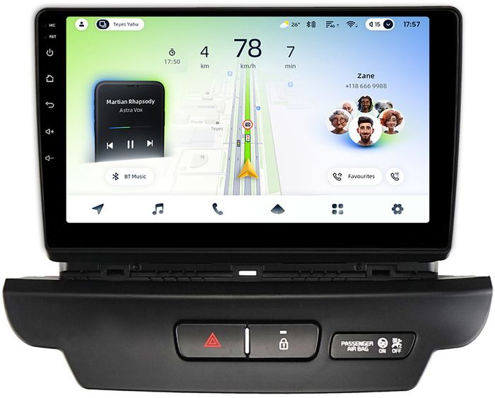 Магнитола для KIA Ceed 3 2018-2020 - Teyes CC4L монитор 10" IPS на Android 14, Snapdragon 662, CarPlay, 4G SIM-слот