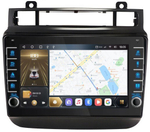 Магнитола для VW Touareg 2010-2018 (RCD550, поддержка подогревов) - Kuberg OL-9107 (кнопки и крутилки), Android 12, TS10,  CarPlay, 4G SIM-слот