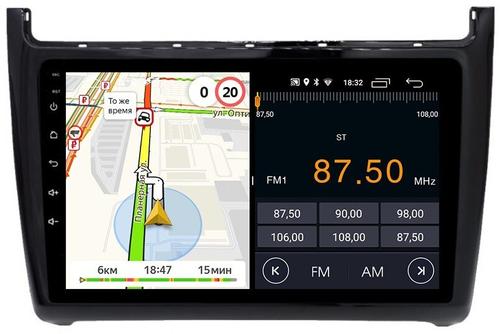 Магнитола для Volkswagen Polo 2009-2020 - Parafar PF968LUX1FHD на Android 13, 8-ядер, 2Гб+32Гб, CarPlay, 4G SIM-слот
