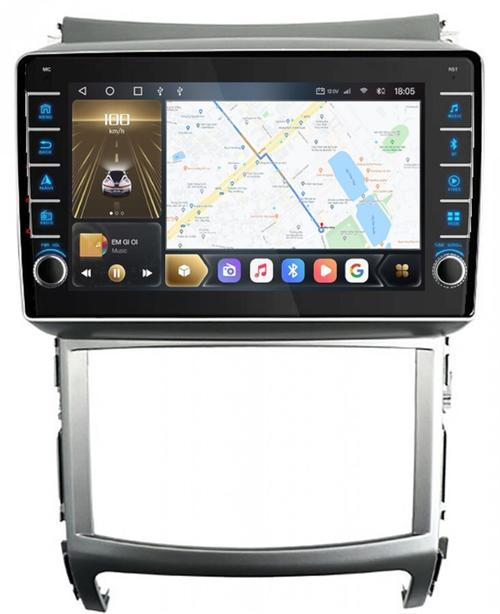 Магнитола для Hyundai ix55 2009-2013 - Kuberg OL-9766 (кнопки и крутилки), Android 12, TS10, CarPlay, 4G SIM-слот