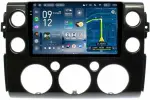 Магнитола для Toyota FJ Cruiser 2005-2022 (рамка черная) - Teyes CC4-PRO монитор 9.5" 2K QLED на Android 13, Быстрейшая, Snapdragon 778G, ИИ, CarPlay, DSP, 4G SIM-слот