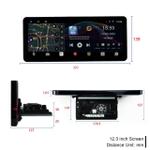 Магнитола для Mazda 6 2012-2014 - Redpower 85012XLM монитор 12.3" QLED в стиле Audi, Android 14, Быстрейшая, CarPlay, 4G SIM-слот
