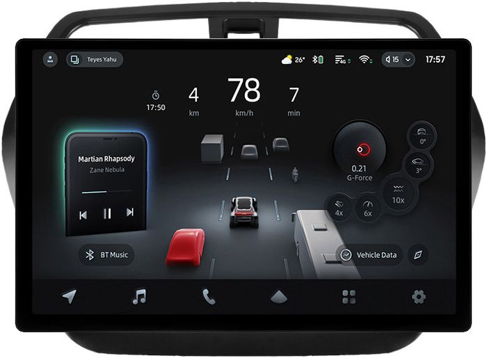 Магнитола для Suzuki SX4 2 2013-2021 (штатная КЗВ) - Teyes CC4-PRO монитор 13" 2K QLED на Android 13, Быстрейшая, Snapdragon 778G, ИИ, CarPlay, DSP, 4G SIM-слот