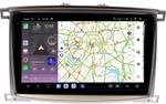 Магнитола для Toyota Land Cruiser 100, Lexus LX470 2002-2007 (экран климата снизу) - Kuberg OL-1698 QLed+2K, Android 13, Быстрейшая, CarPlay, 4G SIM-слот
