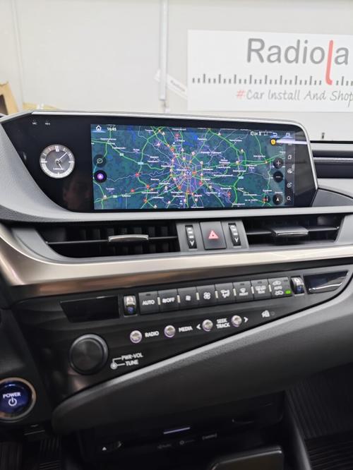 Магнитола для Lexus ES 2018-2021 (тачпад) - RDL-LEX-ES18 монитор 12.3" на Android 13, 8Гб+128Гб, CarPlay, 4G SIM-слот