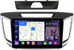 Магнитола для Hyundai Creta 1 2016-2021 - FarCar S400-TS18 монитор 10.36" QLED на Android 14, CarPlay, 4G SIM-слот