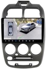 Магнитола для Hyundai Accent 2000-2011 - FarCar BX3010M-360 монитор 9.5" 2K QLED на Android 13, 6Гб+128Гб, CarPlay, 4G SIM-слот, 4 камеры в комплекте