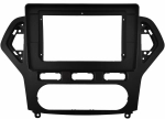Магнитола для Ford Mondeo 4 2007-2010 (рамка чёрная) - Teyes LUX ONE ROUND монитор 12.3" 2K QLED на Android 10, CarPlay, 4G SIM-слот