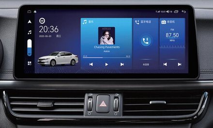 Магнитола для KIA Optima 2016-2020 - Kuberg HP-K1201 экран 12.3" на Android 12, ТОП процессор, 6Гб+128Гб, Carplay, 4G SIM-слот