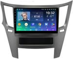 Магнитола для Subaru Legacy 5, Outback 4 2009-2014 (левый руль, рамка черная) - Teyes CC2 PLUS на Android 10, ТОП процессор, 4Гб+64Гб, 4G SIM-слот