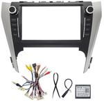 Магнитола для Toyota Camry 50 2011-2014 (рамка с крутилками и кнопками) - FarCar S500-TS20 монитор 9.5" 2K QLED на Android 14, Быстрейшая, CarPlay, 4G SIM-слот