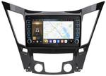 Магнитола для Hyundai Sonata 2010-2013 (YF) - Kuberg OL-9716 (кнопки и крутилки), Android 12, Быстрая, CarPlay, 4G SIM-слот