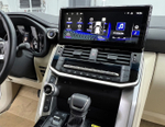 Магнитола для Toyota Land Cruiser 300 (экран климата снизу) - RDL-LC300-DVD монитор 12.3", Android 12, 8+128Гб, CarPlay, 4G SIM-слот, DVD привод в комплекте