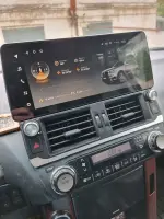 Магнитола для Toyota Land Cruiser Prado 150 2009-2013 (поддержка JBL) - Teyes LUX ONE монитор 12.3" 2K QLED на Android 10, Быстрая, CarPlay, 4G SIM-слот