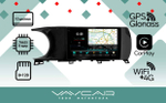Магнитола для KIA K5 2020+ - Vaycar VA27-1002-2K на Android 13, 8-ядер, 2K QLED, ТОП процессор, CarPlay,4G SIM-слот