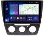 Магнитола для Skoda Yeti 2009-2018 (кондиционер) - Teyes CC3-2K QLed Android 10, Быстрая, SIM-слот, CarPlay