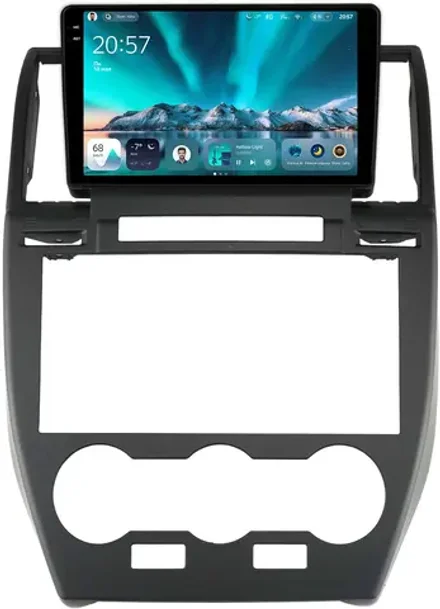 Магнитола для Land Rover Freelander 2 2007-2012 (монохром) - Teyes CC4 монитор 9.2" 2K QLED на Android 14, Snapdragon 680, DSP, CarPlay, 4G SIM-слот