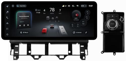 Магнитола для Mazda 6 GG 2002-2007, Atenza (джойстик в комплекте) - Teyes CC4PRO монитор 12.3" 2K QLED + рамка LUX, Android 13, Быстрейшая, Snapdragon 778G, ИИ, CarPlay, DSP, 4G SIM-слот
