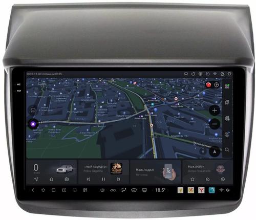 Магнитола для Mitsubishi L200, Pajero Sport 2006-2016 - Kuberg OL-9635 QLed+2K, Android 13, UIS7870 (DUDU7), CarPlay, SIM-слот