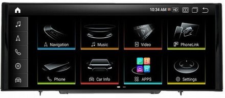 Магнитола для Audi A8 2010-2017 - RDL-1284 монитор 12.3" на Android 13, 8Гб+128Гб, CarPlay, 4G SIM-слот