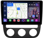 Магнитола для Volkswagen Jetta 5 2005-2010 (климат 1) - FarCar 3228M монитор 10.36" QLED на Android 14, TS18, CarPlay, 4G SIM-слот