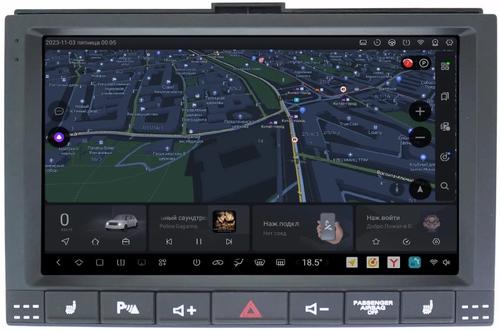 Магнитола для Volkswagen Touareg 2002-2010 - Kuberg SF-9306 QLed+2K, Android 13, UIS7870 (DUDU7), CarPlay, SIM-слот