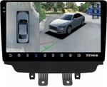 Магнитола для Mazda CX-3 2014-2023 (монохром) - Teyes CC3-2K-360 монитор 10.36" 2K QLED на Android 10, Быстрая, CarPlay, 4G SIM-слот, 4 камеры в комплекте