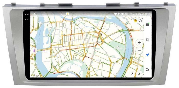 Магнитола для Toyota Camry V40 2006-2011 - Vaycar VA77-1171-2K на Android 13, Быстрая, 2K QLED, CarPlay,4G SIM-слот