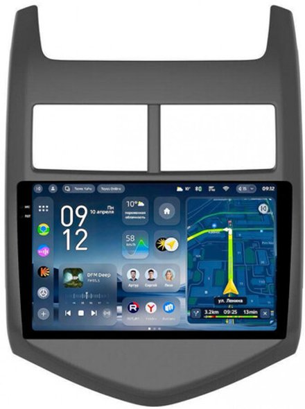 Магнитола для Chevrolet Aveo 2 2012-2015 - Teyes CC4-PRO монитор 9.5" 2K QLED на Android 13, Snapdragon 778G, ИИ, CarPlay, DSP, 4G SIM-слот