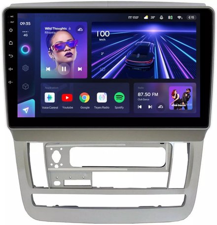 Магнитола для Toyota Alphard 2002-2005 - Teyes CC3 Android 10, ТОП процессор, 4/32 Гб, CarPlay, SIM-слот