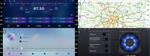 Магнитола для Lexus GS S190 2005-2012 (ШГУ цветной, рамка LUX) - FarCar монитор 12.3" 2K QLED на Android 14, TS10, CarPlay, 4G SIM-слот