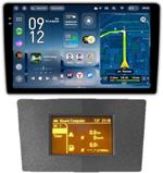 Магнитола для Opel Astra H (перенос БК вниз, серая) - Teyes CC4-PRO монитор 9.5" 2K QLED на Android 13, Быстрейшая, Snapdragon 778G, ИИ, CarPlay, DSP, 4G SIM-слот