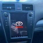 Магнитола для Toyota Camry 40 2006-2011 (климат, рамка с крутилками черная) - Teyes TPRO 2 монитор 9.7" QLED в стиле "Тесла" на Android 10, TS10, 4G SIM-слот