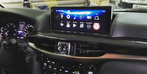 Мультимедиа блок для Lexus LX570 2016+ и LX450d - Parafar PFB5805 на Android, 6-ТУРБО ядер и 4ГБ-64ГБ