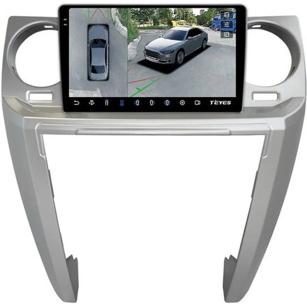 Магнитола для Land Rover Discovery 3 2005-2009 (прямые углы) - Teyes CC3-2K-360 на Android 10, 2K QLED, 6/128Гб, CarPlay, 4G SIM-слот, 4 камеры в комплекте
