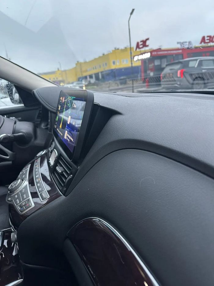 Магнитола для Infiniti Q70, M25, M37 (поддержка Bose и 360) - Kuberg HP-9100-LZ монитор 12.3" в стиле Audi на Android 11, CarPlay, 4G SIM-слот