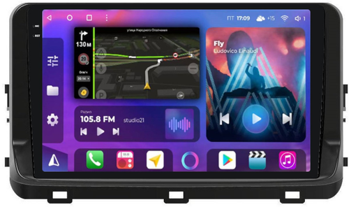 Магнитола для KIA Ceed 3 2021+ - FarCar BM1267M монитор 10.36" QLED на Android 14, TS10, 4+32Гб, CarPlay, 4G SIM-слот