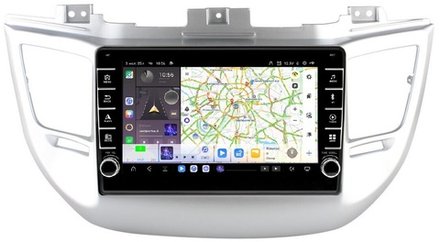 Магнитола для Hyundai Tucson 2016-2018 - Kuberg OL-9705 (кнопки и крутилки) Android 13, TS20, 6+128Гб, CarPlay, 4G SIM-слот