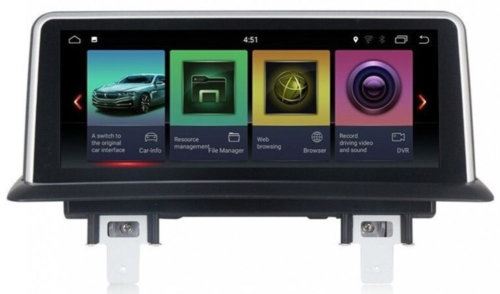 Магнитола для BMW 1-серии (E87) 2006-2009 (экран CCC) - Airok RW-2708C/CC монитор 10" на Android 9, 6-ТУРБО ядер и 4ГБ-32ГБ