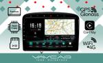 Магнитола для Peugeot 308 2007-2014, 408 2012-2022 - Vaycar VA59-0083 на Android 13, Быстрая, 4G SIM-слот