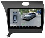 Магнитола для KIA Cerato 3 2013-2019 - Teyes CC3-2K-360 на Android 10, Быстрая, 2K QLED, CarPlay, 4G SIM-слот, 4 камеры в комплекте